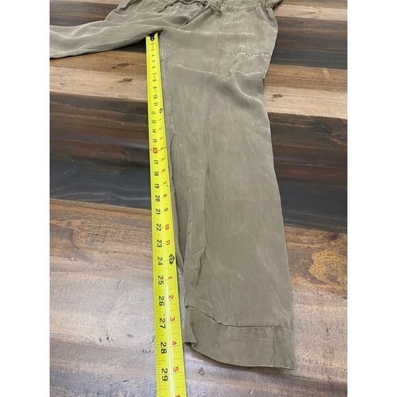 Velvet Heart Tencel Jumpsuit Lagenlook Essentials Earthy Loose Fit Brown Size XS - Picture 8 of 11